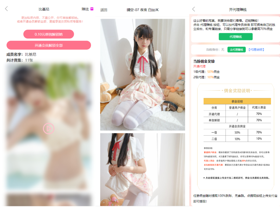 图片[2]-2025最新图片写真视频打赏系统源码 测试可用带教程-壹元库